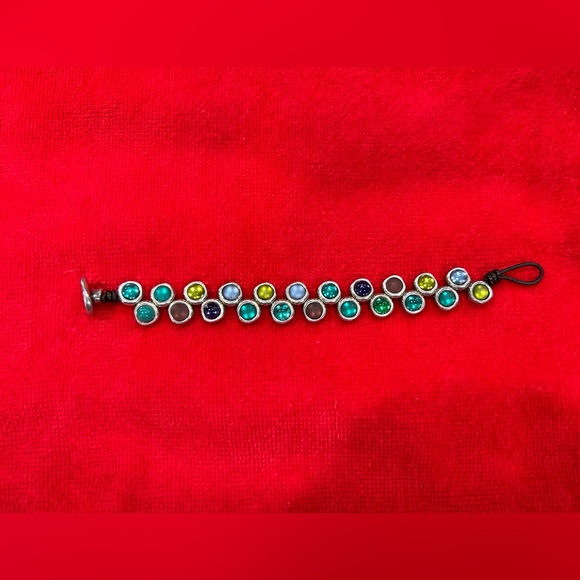 UNO de 50 Californication Multi-colored Murano Glass Bracelet - Picture 6 of 9